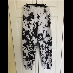 Urban Outfitters monochrome tie-dye sweatpants
